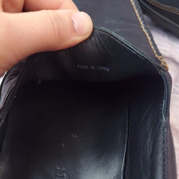 Cole Haan tucker venetian loafers shoes men's size 10 black - Picture 14 of 16